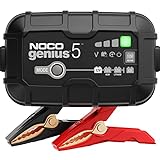 NOCO GENIUS5, 5A Intelligentes Batterieladegerät, 6V/12V Ladegerät,...